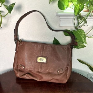 Relic Hobo Schultertasche hellbraun Kunstleder lässig Alltag minimalistisch - Bild 1 von 6