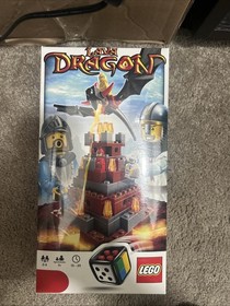 New Lego Games 3838 Lava Dragon Set Sealed Unopened Retire Rare Board Game