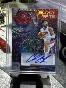 2024-25 Panini Photogenic Burst Rate Cade Cunningham Groovy 21/35 BRS-CUN - Picture 1 of 2