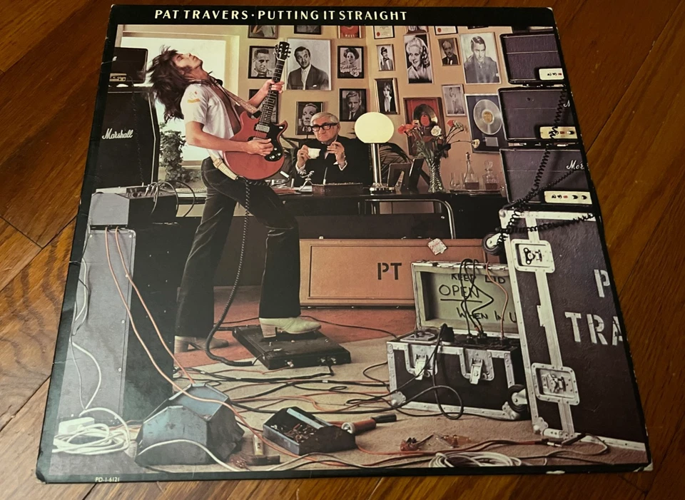 PAT TRAVERS Getting Straight ORIGINAL 1977 LP Vinyl VG+ - Image 1 of 1