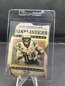 Bo Nix RC 2022 Bowman's Best U Gunslingers & Bandits Troquelado #GB-8 Broncos Ducks - Imagen 1 de 2