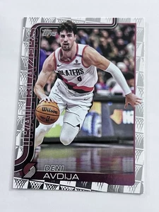2025-26 Topps Deni Avdija Portland Trailblazers Season Tip Off #125 - Bild 1 von 2