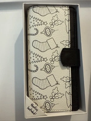 $40 Doodlz Navidad Colorear Cartera V1 Foto 1 de 3