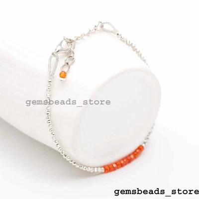 Delicato bracciale con pietre preziose sfaccettate rondelle in pirite... - Immagine 1 di 4