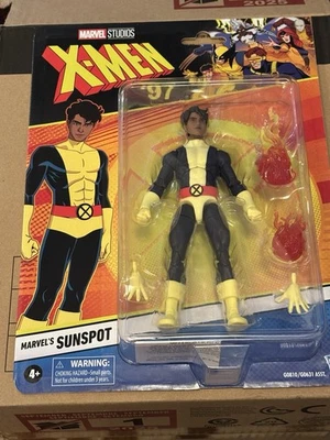 Hasbro Marvel Legends 6” X-Men 97 Sunspot Figure IN HAND In Stock Series 3 - Image 1 of 2
