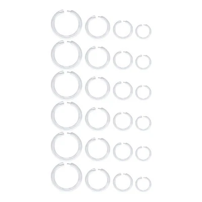 Anillo de tabique transparente nariz aro anillos retenedor Daith para cirugía de trabajo Bioflex coche... Foto 1 de 3