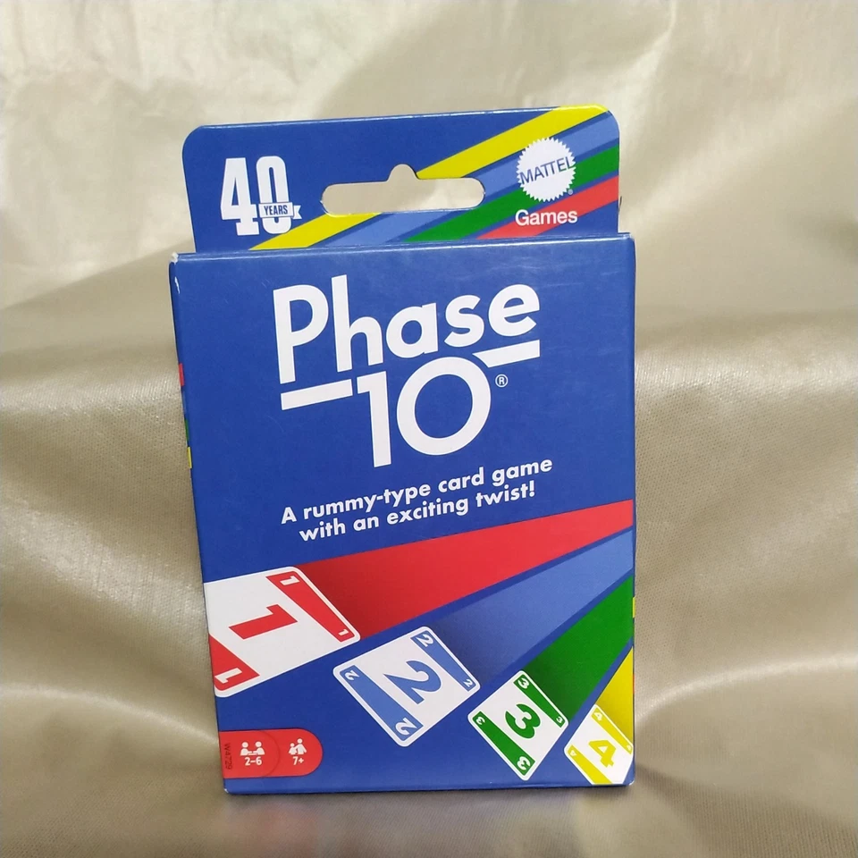 Juego de cartas Mattel fase 10 (W4729) Foto 1 de 3