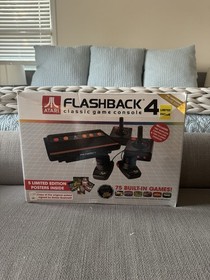 Atari Flashback 4 Classic Game Console 40th Anniversary Deluxe Edition 75 Games 