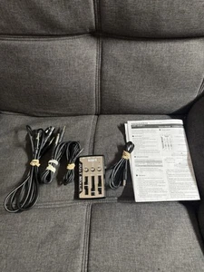 Audio Mixer - Maker Hart Just Mixer 2 w/ 2 Microphone Cables - Picture 1 of 12