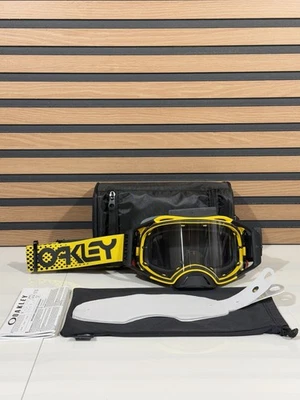 Gafas Oakley Airbrake Mx Moto B1b amarillas/negras - lente transparente Foto 1 de 3