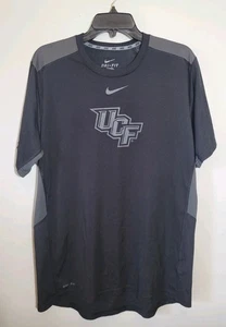 UCF Central Florida Knights Nike T-Shirt Size Large Men's Dri-Fit Black - Picture 1 of 4