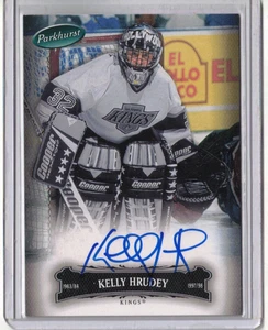 KELLY HRUDEY 06/07 2006 Parkhurst Auto Autograph #35 LA Kings Hard Signed Card - Picture 1 of 2