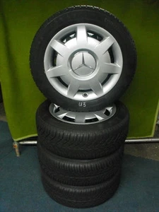 4St.MB-Winterkompletträder 7x16 ET43  5x112 (U3)gebr - Bild 1 von 1