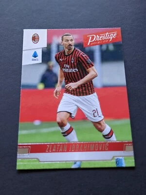 2019-20 Panini Chronicles Prestige Soccer #260 Zlatan Ibrahimovic AC Milan (A) - Image 1 of 2