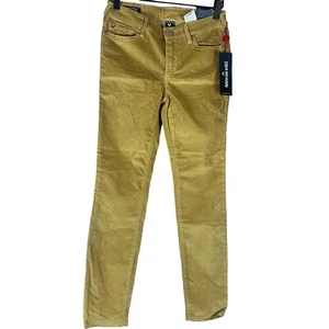 True Religion Cord Crop Halle Midrise Super Skinny Damen Hose Neu  - Bild 1 von 5