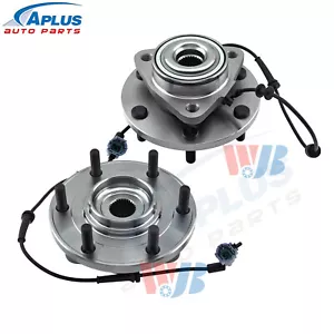 Pair Front Wheel Hub Bearing Assembly For 2008-2012 Nissan Armada Titan 5.6L 4WD - Bild 1 von 6