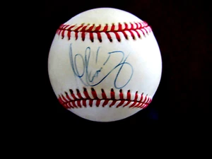 MANNY RAMIREZ 1995 WS INDIANS RED SOX SIGNED AUTO VINTAGE 1995 W.S. BASEBALL JSA - Picture 1 of 3