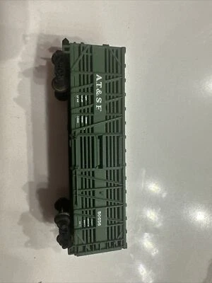 Atlas 2253 Santa Fe Livestock Cattle Stock Car ATSF 50656 MTL Couplers N Scale - Image 1 of 4