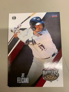 Jay Feliciano Card 2018 Wisconsin Timber Rattlers Team Card