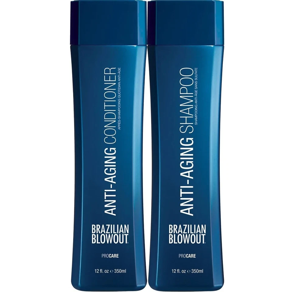 Brazilian Blowout Anti Aging Shampoo & Conditioner DUO  -  12 fl. oz each  *NEW* - Image 1 of 1