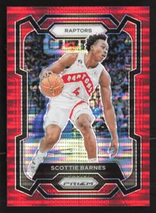 Scottie Barnes Toronto Raptors 2023-24 Panini Prizm Rosso 002/299 #24 - Foto 1 di 2