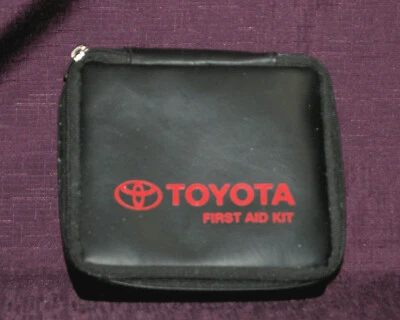 Toyota First Aid Kit 7x7x2-1/2" First Aid & CPR Guide Fits Various Models D-2 - Image 1 of 4