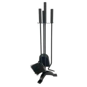 Long Lasting FireUp 3pc Fire Tool Set (21x57cm) Shovel Brush Log Roller/Poker - Picture 1 of 1