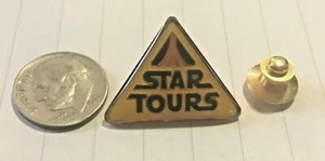 Vintage 1986 Disneyland Star Tours Pin Ride Trading Collectible Disney Rare Wars - Picture 1 of 10