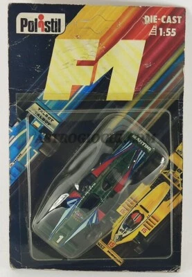 POLISTIL FORMULA 1 LOTUS MARTINI RACING 1:55 DIECAST VINTAGE 1982 NEW IN BOX - Immagine 1 di 3