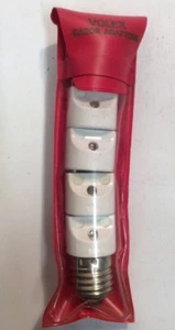 Adaptadores de bombilla de corriente Voltex Razor European UK DC reciclados electrónicamente - Imagen 1 de 9