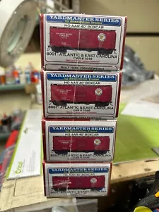 SET OF  4 BRANCHLINE  ATLANTIC & EAST CAROLINA AAR 40' BOXCAR KITS , MADE IN USA - Picture 1 of 3