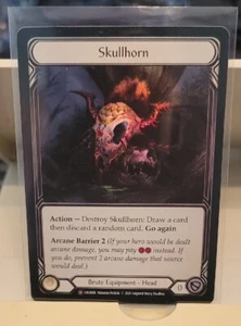 Flesh and Blood Crisol of War UMLIMITED Skullhorn CRU006 Rainbow Foil - Imagen 1 de 2