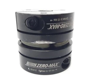 Zero-Max 6_18-A1C Flex Coupling 14mm Bore, 2.09" OD, 180in-lbs, 360 in-lbs - Picture 1 of 5