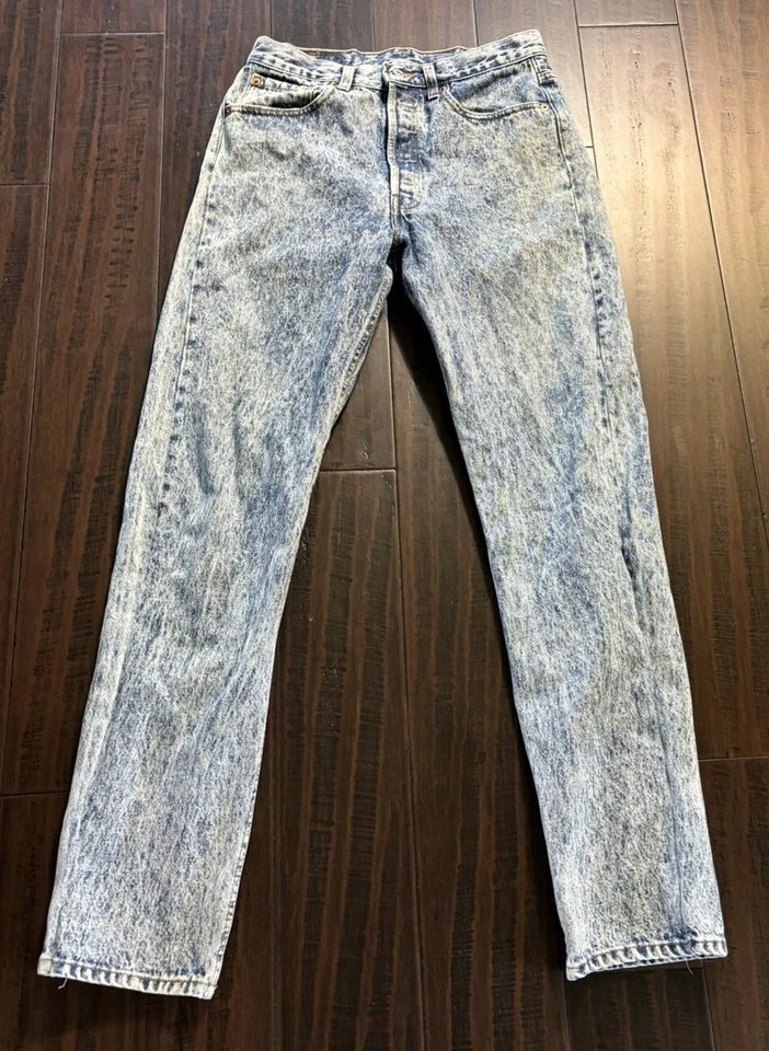 Jeans Levis 501 XX para hombre *32x34 ahora 30x31 lavado a piedra grunge vintage años 90 Y2K **EE. UU. Foto 1 de 4