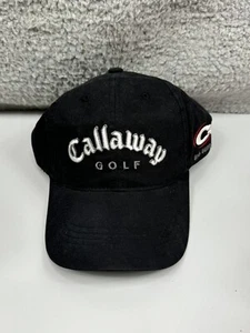 Sombrero negro con correa ajustable Callaway Golf C4 Big Bertha hecho por gorra perro nuevo sin etiquetas - Imagen 1 de 6
