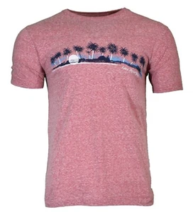 Men's T-Shirt Sunset Beach Palm Trees Relax by MB T shirts 100 % Cotton NEW - Picture 1 of 3