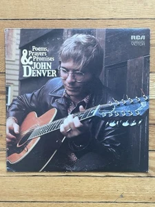 John Denver Poems, Prayers & Promises 1971 1st Press “… Country Roads” VG+/VG - Picture 1 of 15