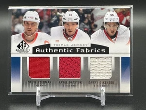 2013-14 SP Game Used #AF3-DRW Steve Yzerman / Datsyuk / DeKeyser MEM Detroit - Picture 1 of 2