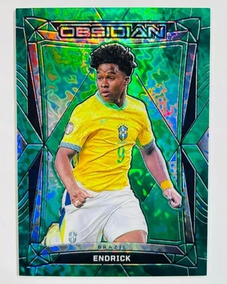 Endrick 2024-25 Panini Obsidian Electric Etch Imperial Jade 01/26 #51 - Image 1 of 2