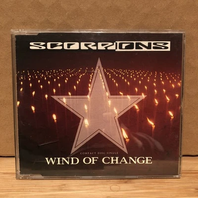 Scorpions - Wind Of Change (3 Track CD Single, 1991) Vertigo - Classic Rock - Image 1 of 2