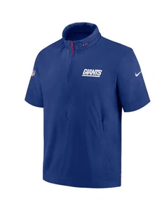 Nike New York Giants Sideline Coach Herren NFL 1/2-Zip Short-Sleeve Hooded Top L - Bild 1 von 6