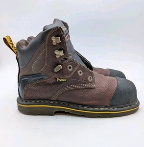 Exc. Cond. Dr. Martens Größe 10 US Duxford WP Stahlkappe Arbeitsstiefel Braun Herren 43EU - Bild 1 von 9