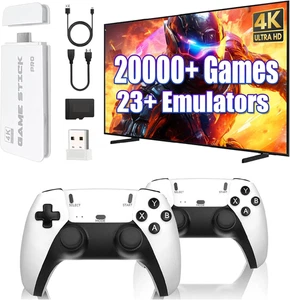 2025 Retro Gaming Console Stick Con 20000+ Giochi, 23 Emulatori, 4K HDMI, Doppio - Foto 1 di 12