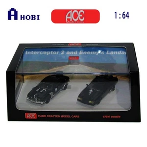 Juego de coches gemelos Ace escala 1:64 Mad Max XB Falcon Interceptor 2 y Enemy's Landau - Imagen 1 de 1