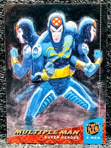 1994 Fleer Ultra Marvel X-MEN - MULTIPLE MAN #34 - SUPER HEROES - Picture 1 of 2