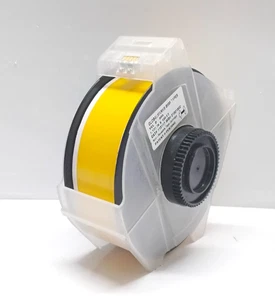 BRADY GLOBALMARK 113117 YELLOW VINYL TAPE CARTRIDGE B595 1.125IN X 100FT - Picture 1 of 10