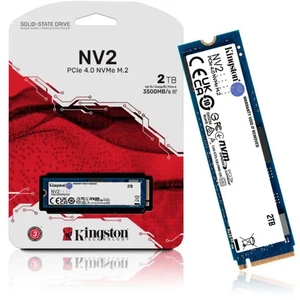 Kingston NV2 NVMe PCIe 4.0 2TB SSD M.2 2280 -SNV2S/2000G - Brand New & Sealed. - Afbeelding 1 van 10