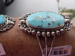 Bracciale Chaco Canyon Campitos pietra ovale turchese - Foto 1 di 21