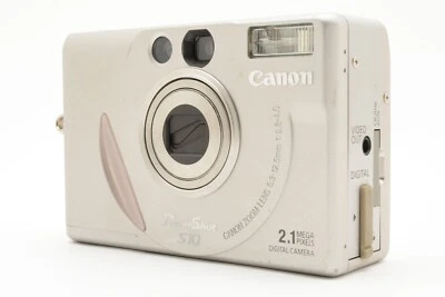 Canon PowerShot S10 2.1MP Digital Camera Silver Digicam Japan 【Exc+5】 4647 - Image 1 of 4