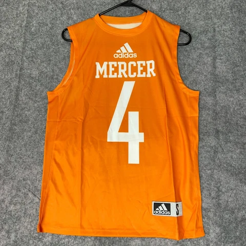 Mercer Bears Adidas Men Tank Top Small Orange Shirt Sleeveless NCAA Football 4 Cover